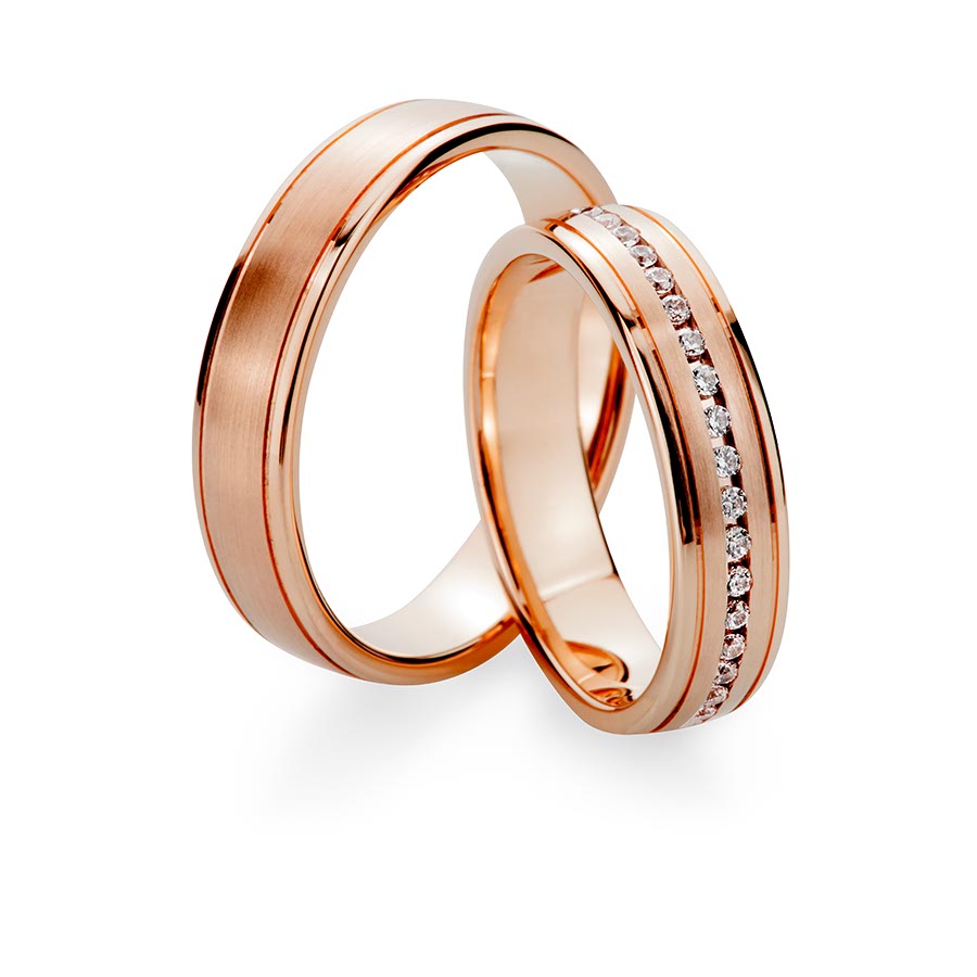 Trauringe / Eheringe 333 Rotgold 517418-50