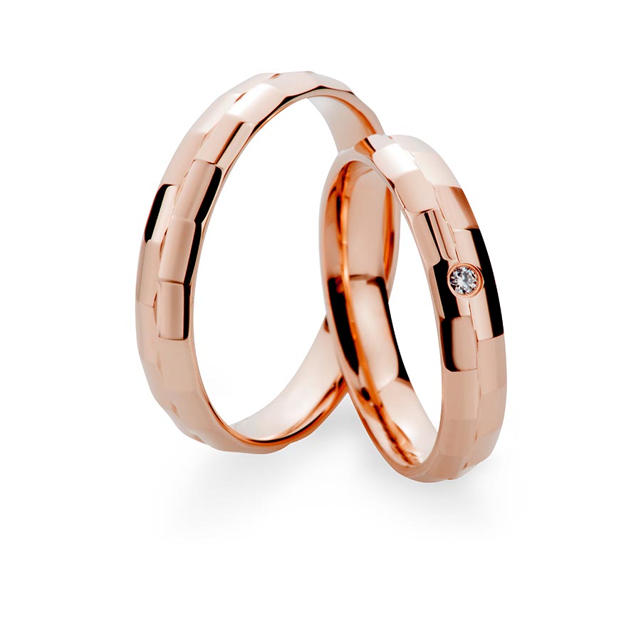 Trauringe / Eheringe 333 Rotgold 517434-40