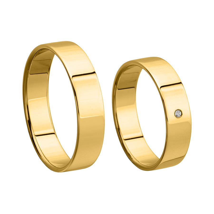 Trauringe / Eheringe 333 Gelbgold 511050-50