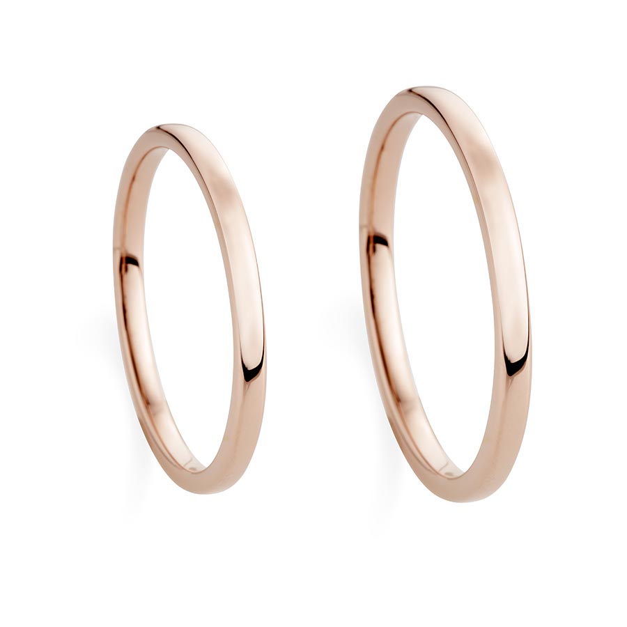 Trauringe 585 Rotgold 513148-20