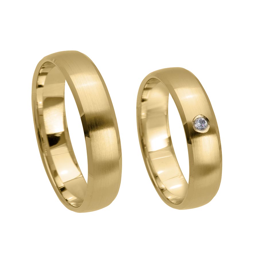 Trauringe / Eheringe 333 Gelbgold 517345-50