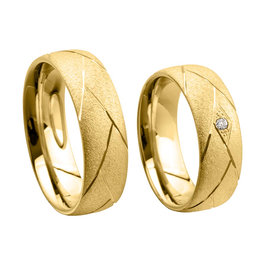 Trauringe / Eheringe 333 Gelbgold 517368-70