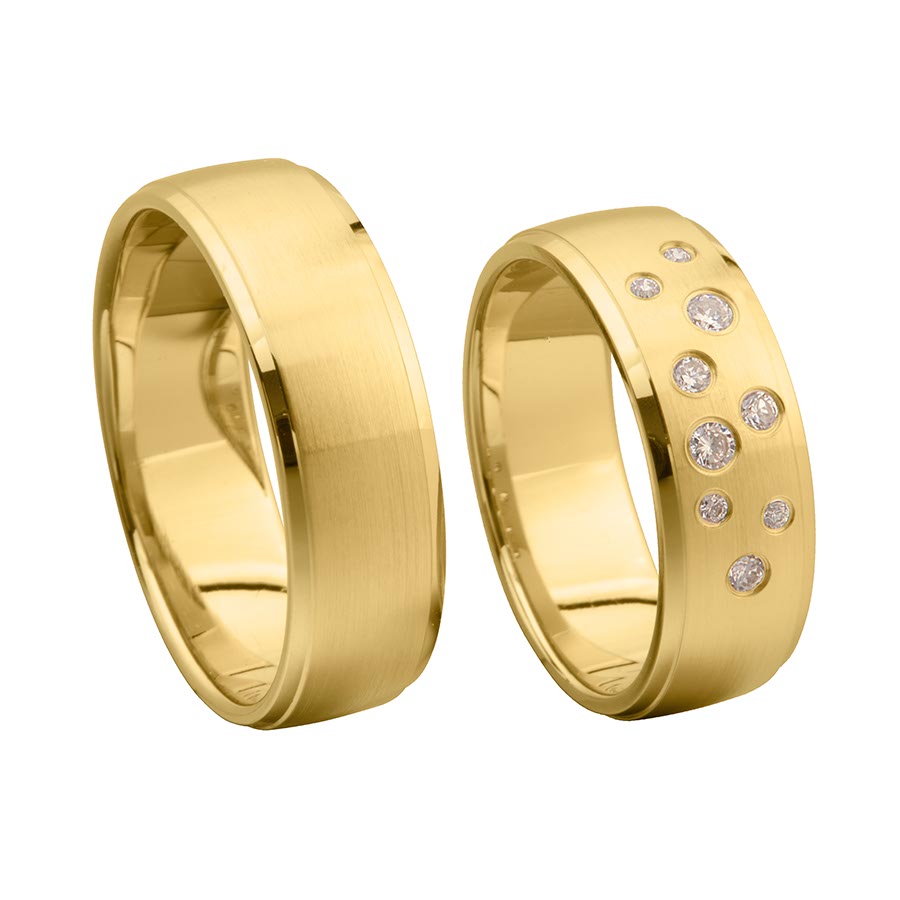 Trauringe / Eheringe 333 Gelbgold 517376-70